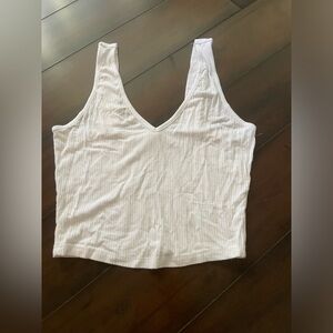 plain white tank